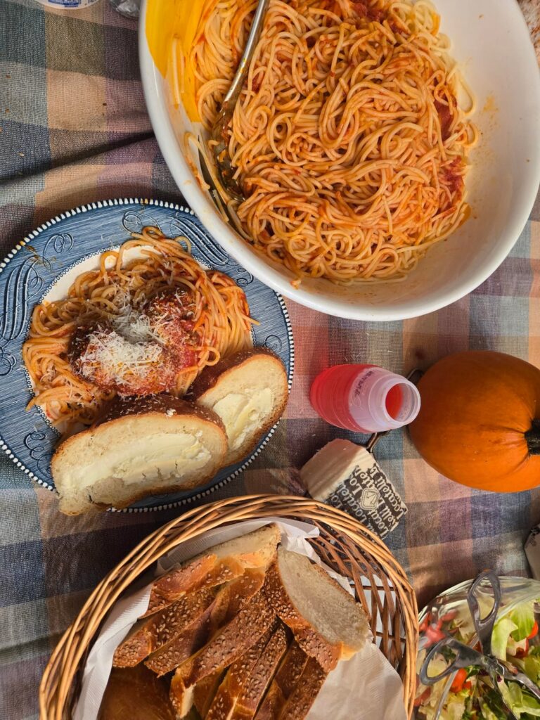 Sunday w my parents mangia!!!!!!