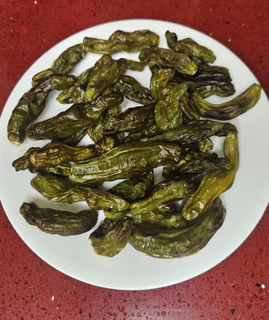 Roasted Shishito peppers