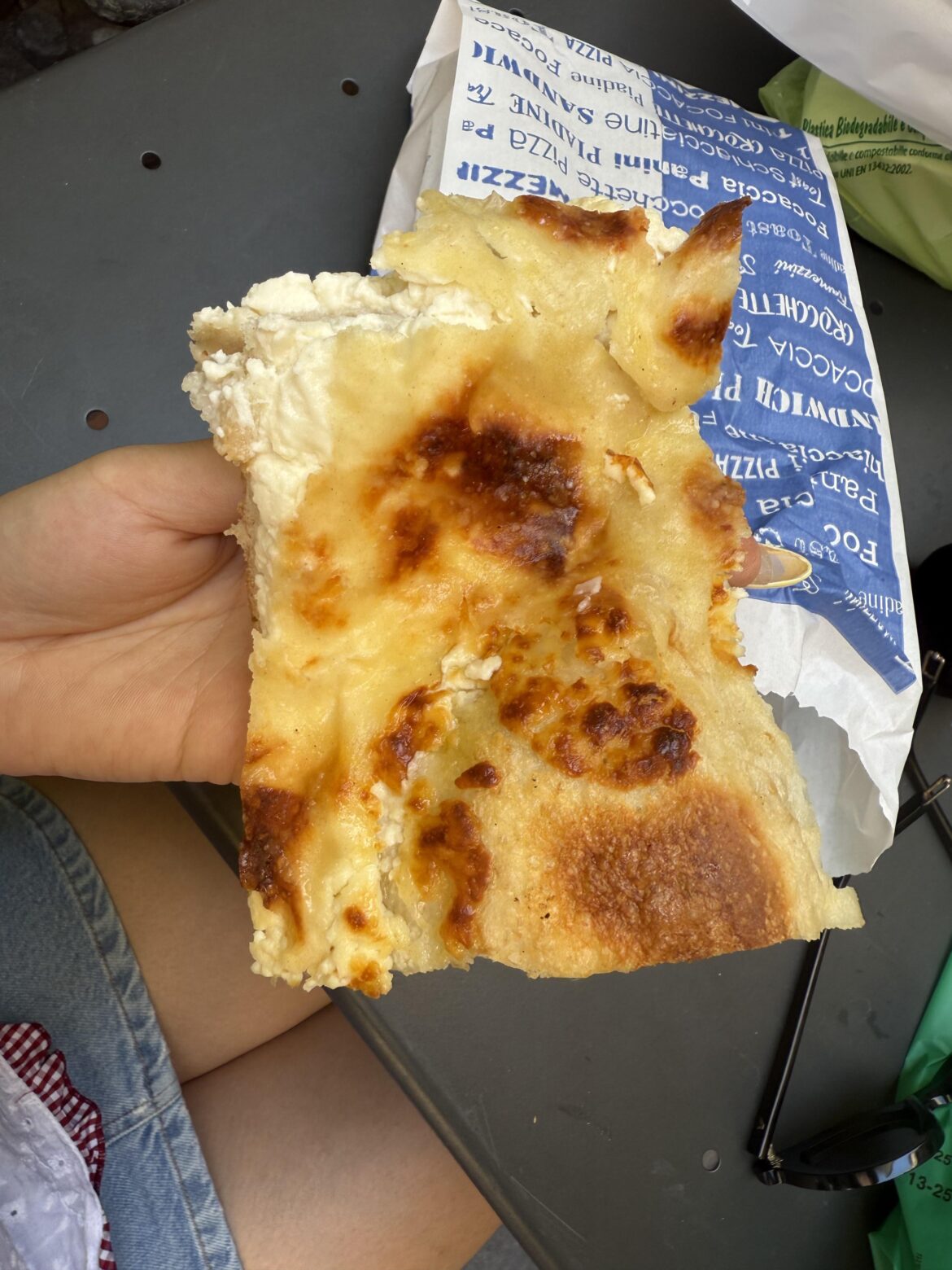 Not Pizza but FOCCACIA DI Recco - Liguria