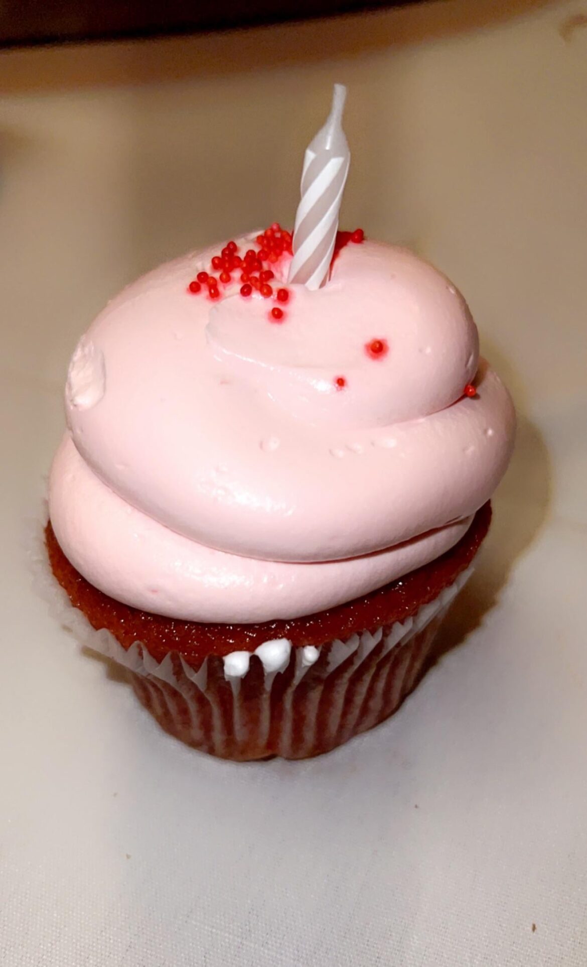 Red velvet cupcake