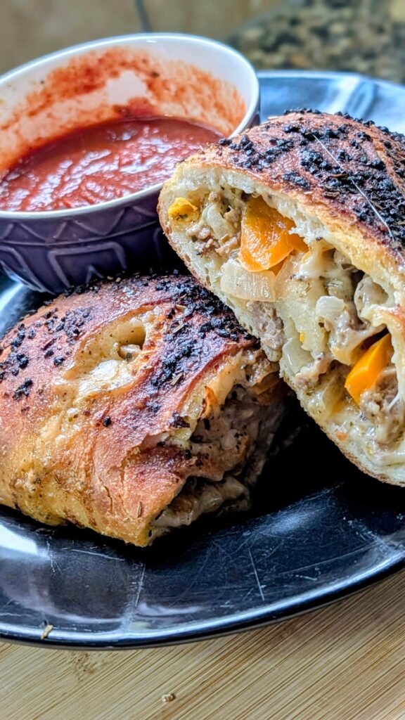 Pork Sausage & Pepper Stromboli