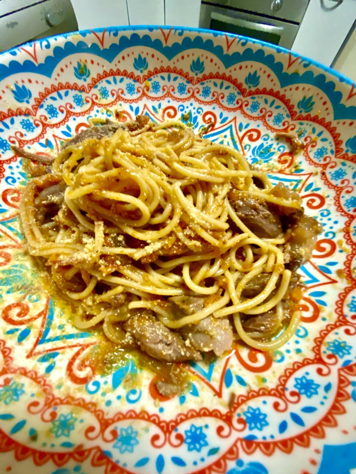 My attempt at a lamb ragout… 6hr shank