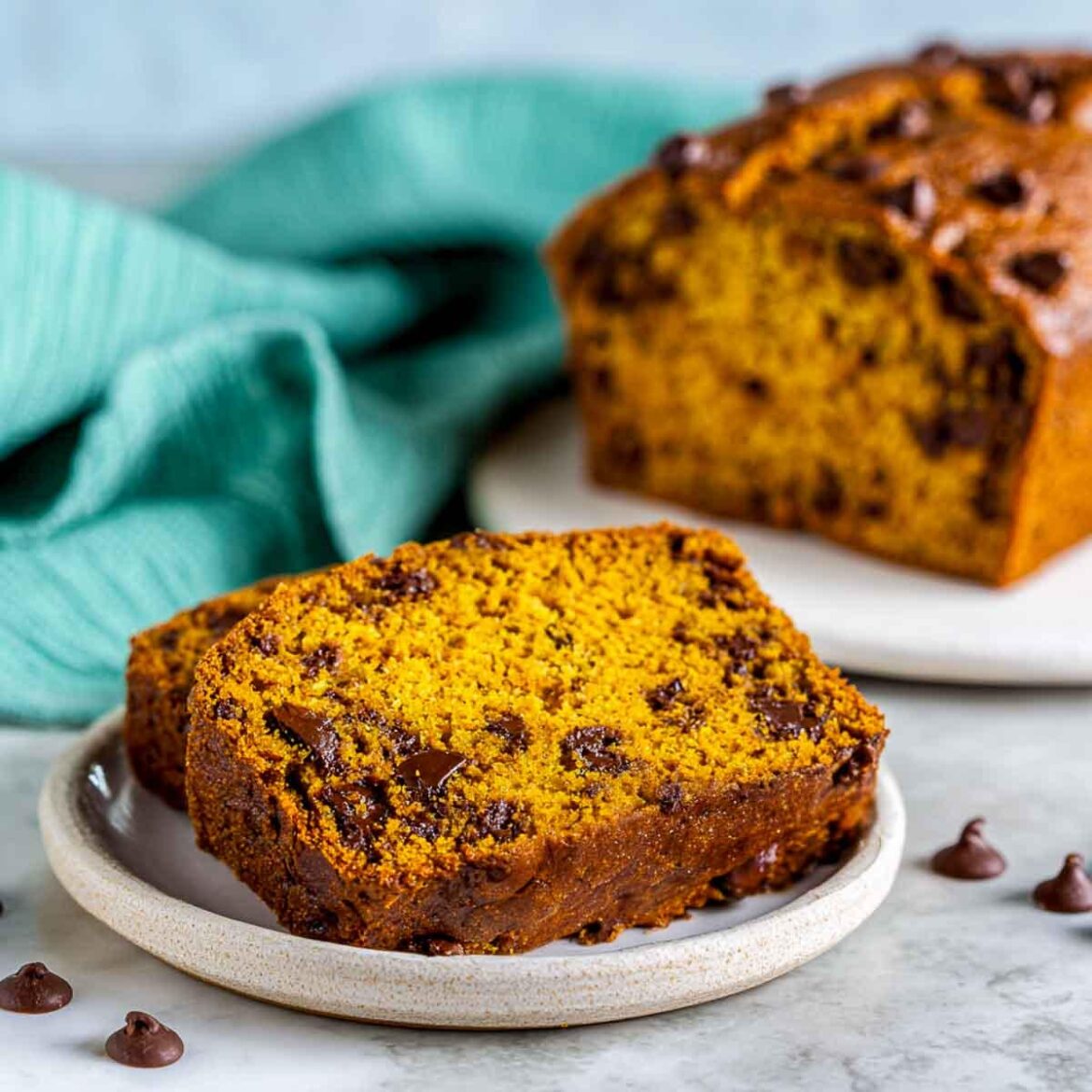 Air Fryer Pumpkin Chocolate Chip Bread: Moist, Chocolatey, and Delicious