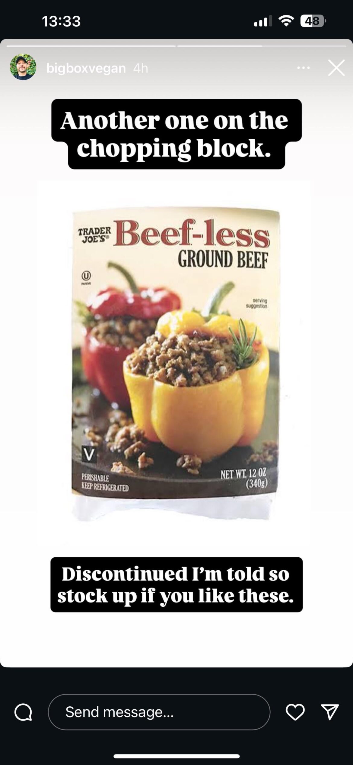 Not sure if this is the right place to ask but I literally eat this every day and they’re discontinuing it….