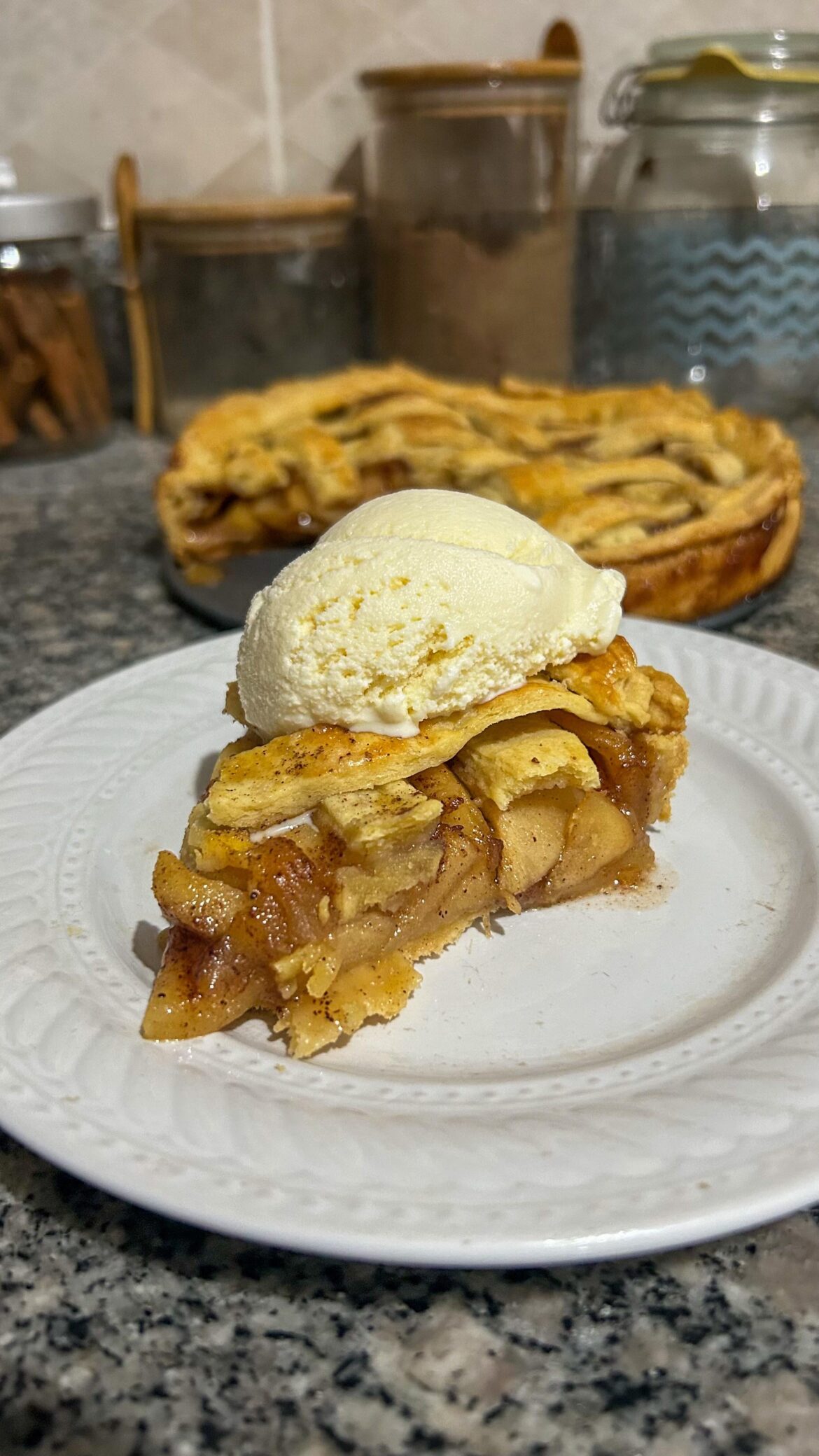 First time making apple pie