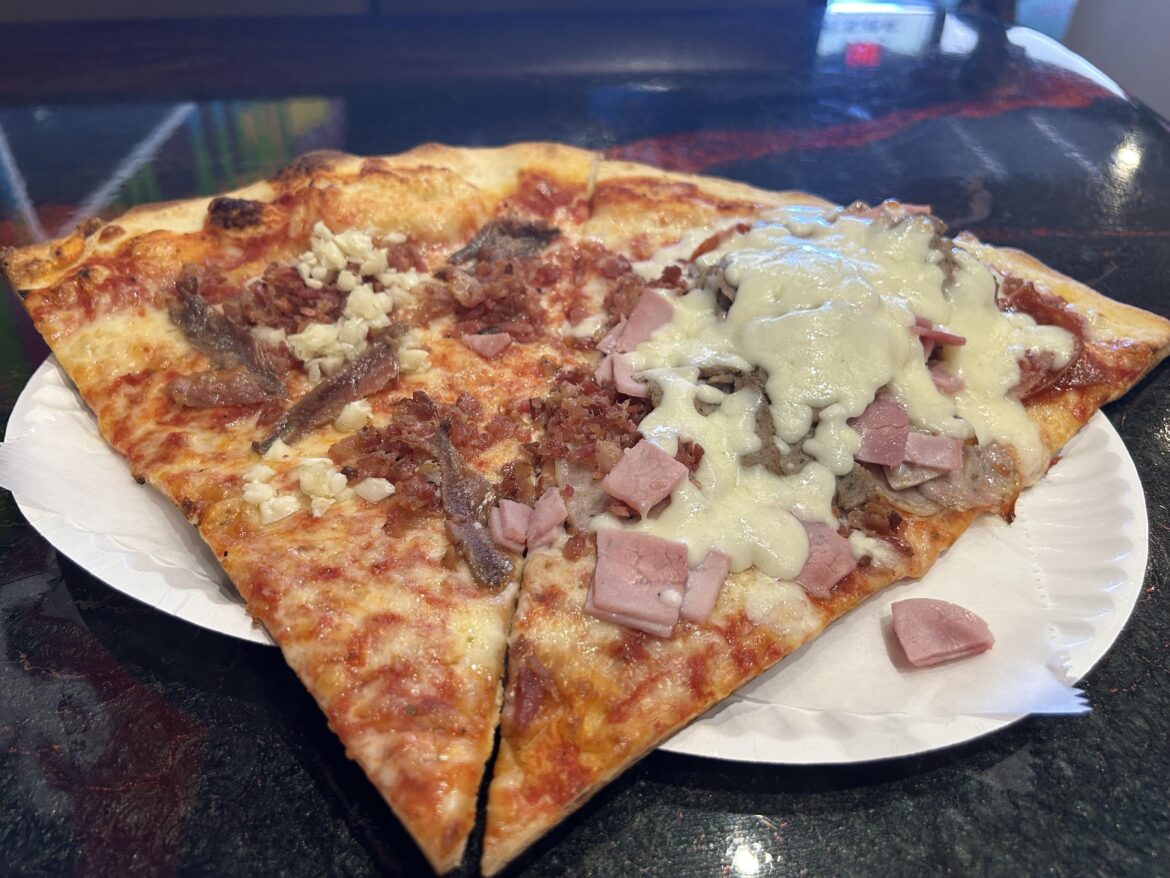 2 Slices at Toby’s Original Little Italy Pizza