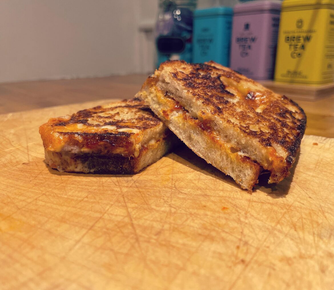 Somerset cheddar & gochujang on sourdough