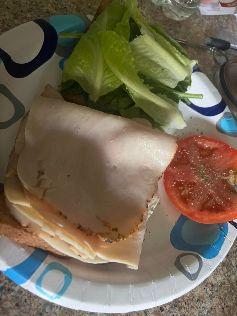 1266 calorie day! I’m new here