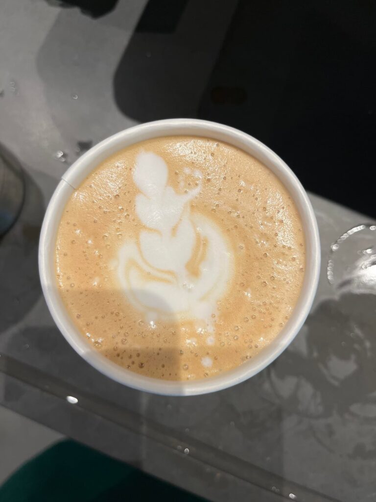 Latte Art Progress