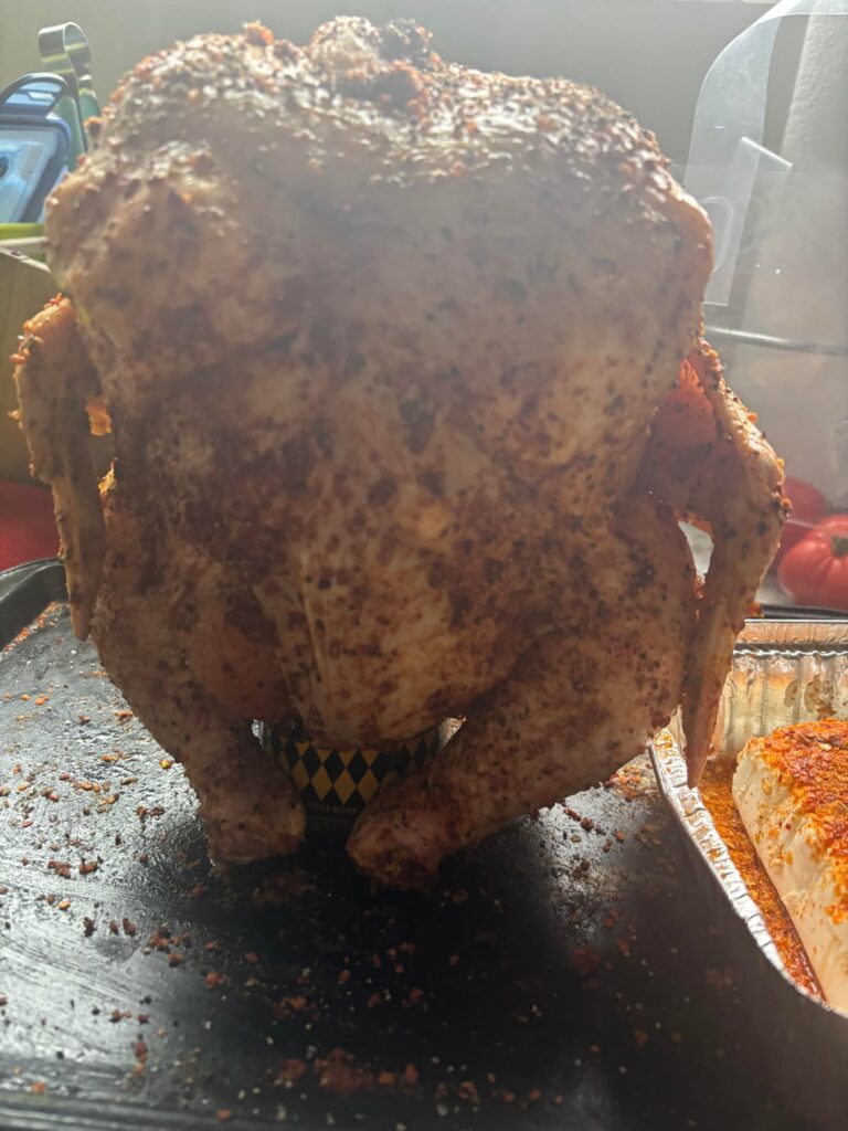 beer can chicken, 1st go around