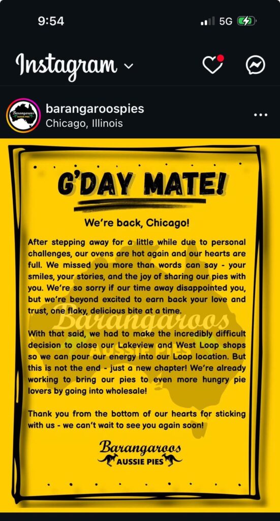 Aussie pies are back!