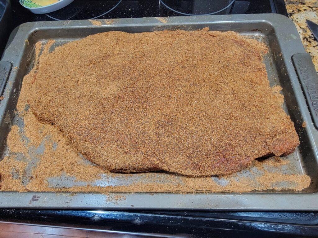 First brisket flat