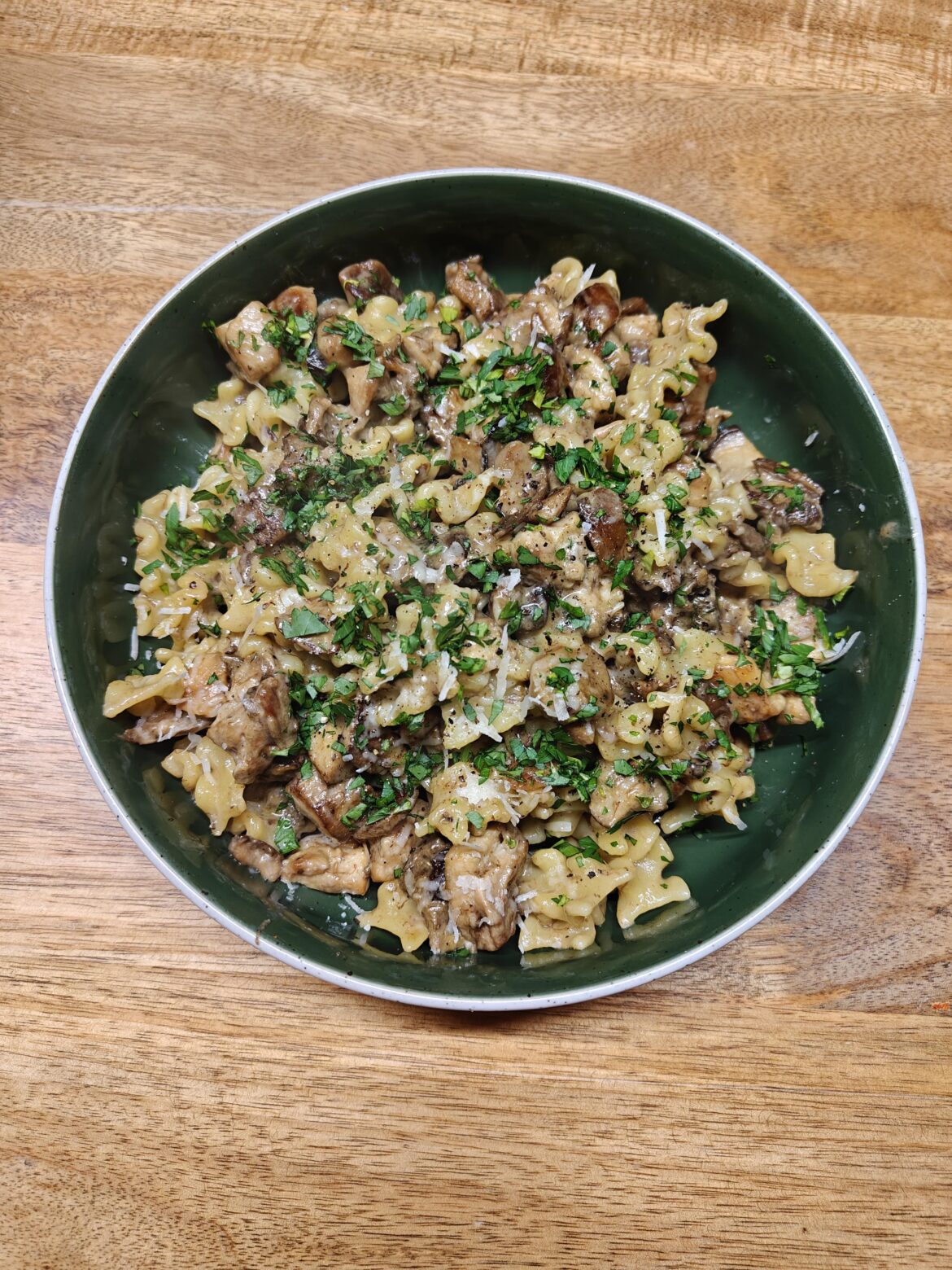 Malfada Corta pasta with porcini