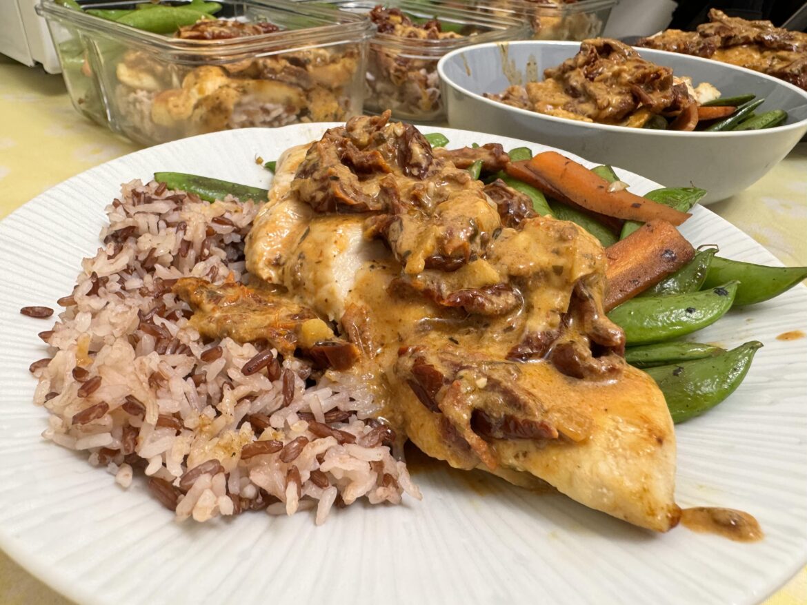 Marry Me Chicken with Rice