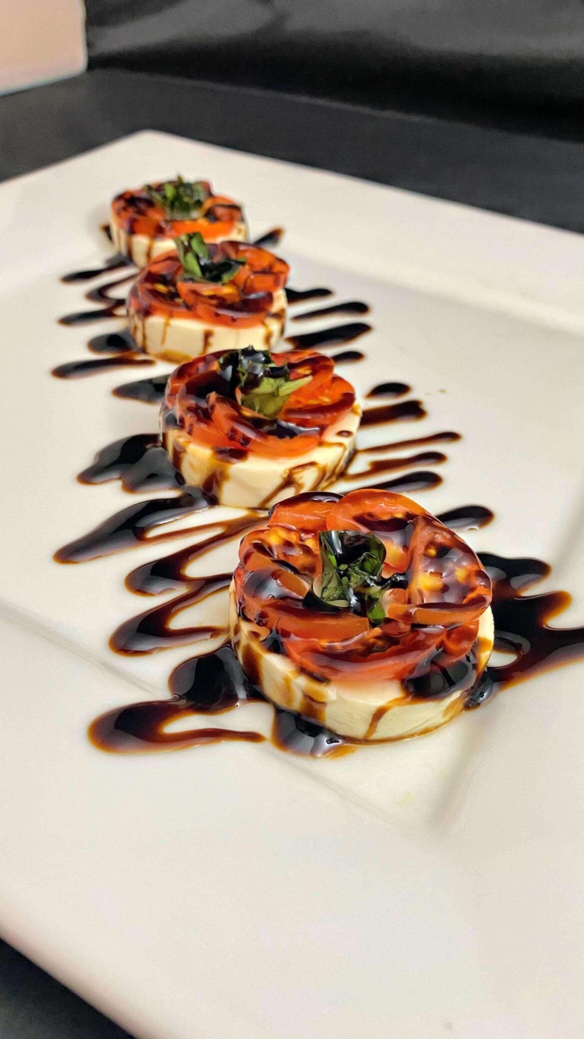 Mozzarella, Tomato, Basil, Balsamic Glaze