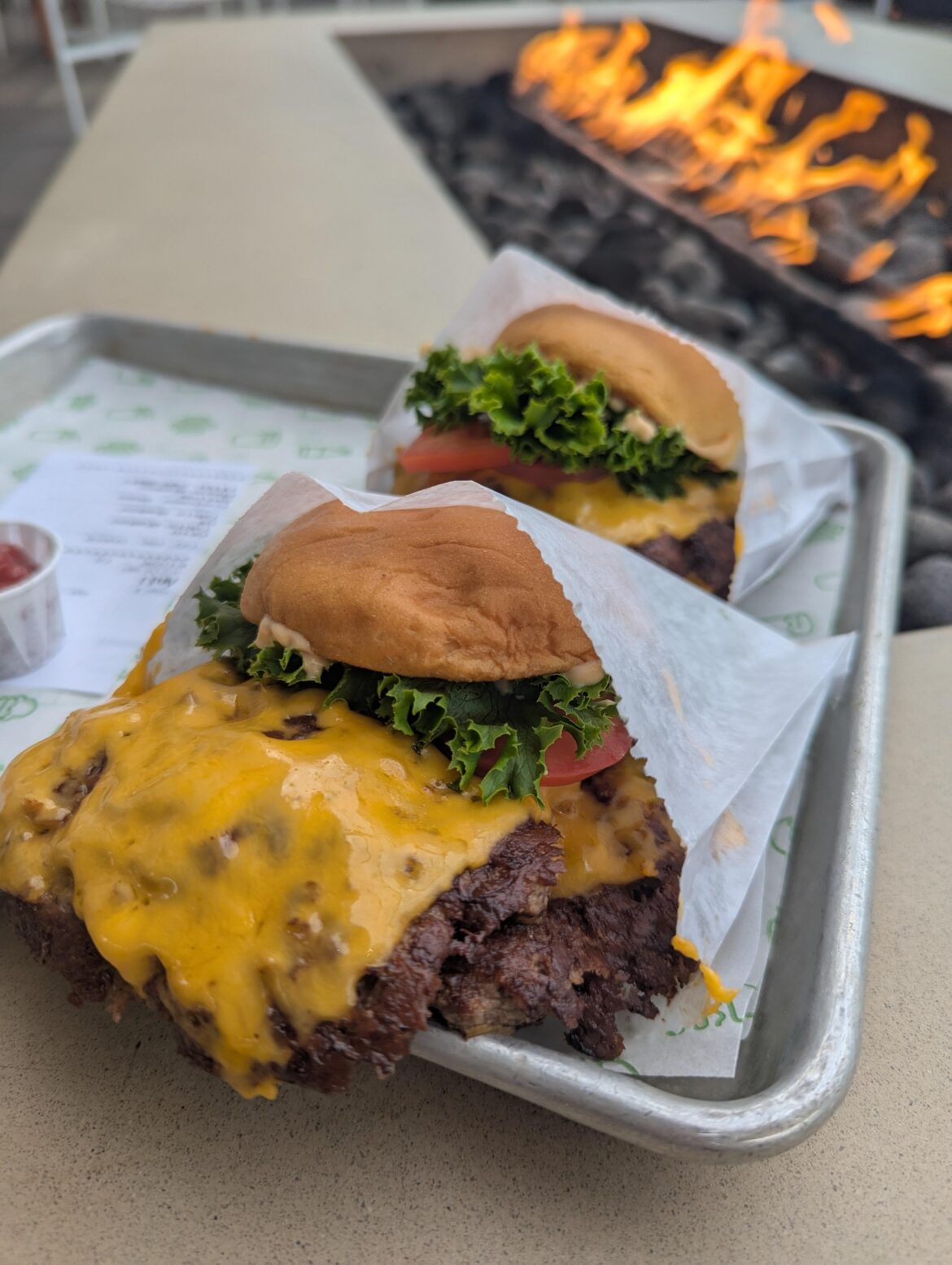 Shake Shack got it right. DBL cheese BOGO today.