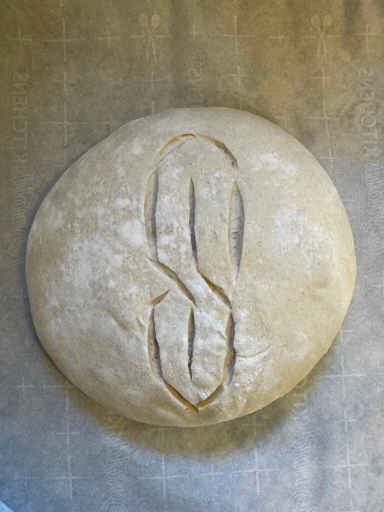 My first loaf! Saturday white bread