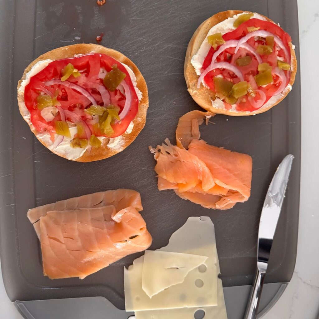 Smoked Salmon with Hatch Green Chile and Lemon Zest