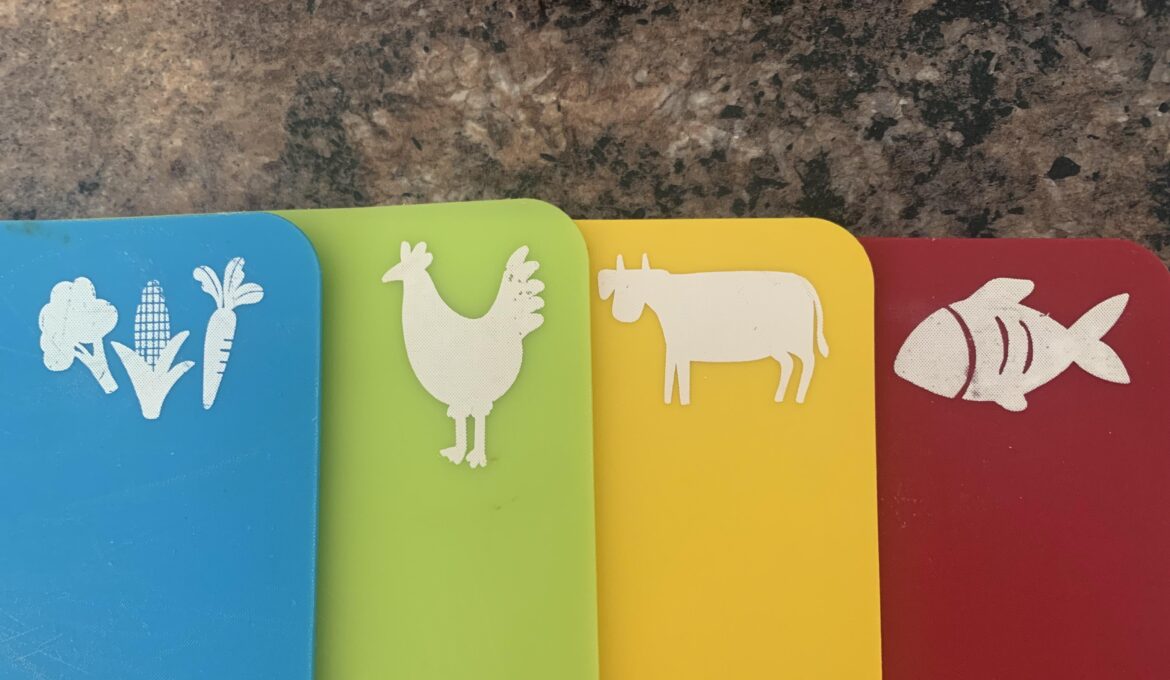 The cutting board set I was gifted…