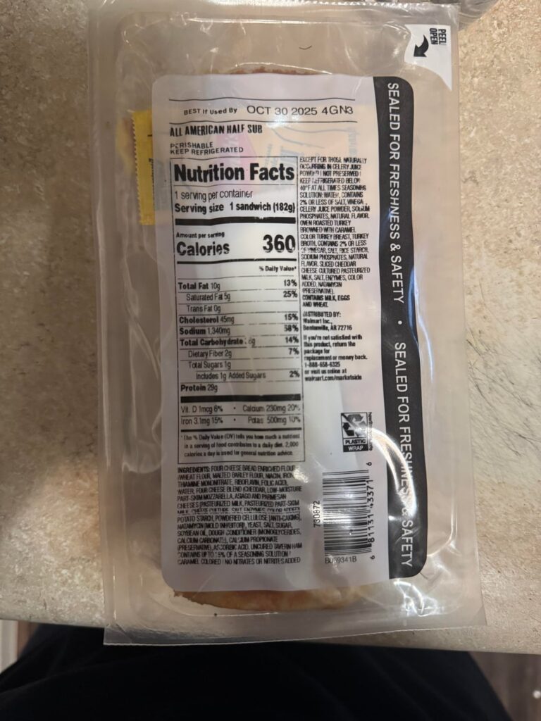 Anyone know if this calorie count has the packets of mayo and mustard included?