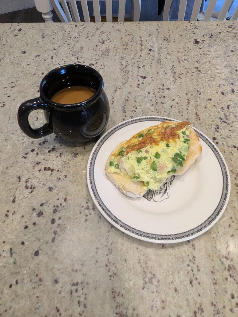 Making recipes from my grandmother's recipe card collection: Western Sandwiches