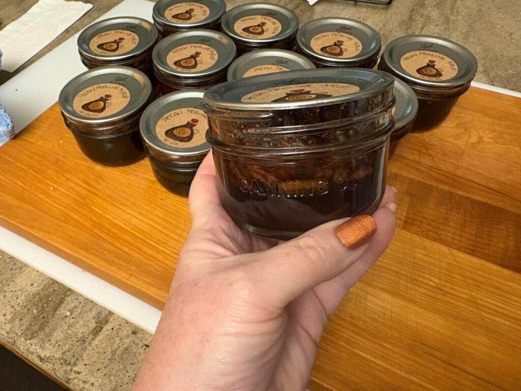 Ball’s Pecan Praline Syrup (with extra notes for quadruple batch)