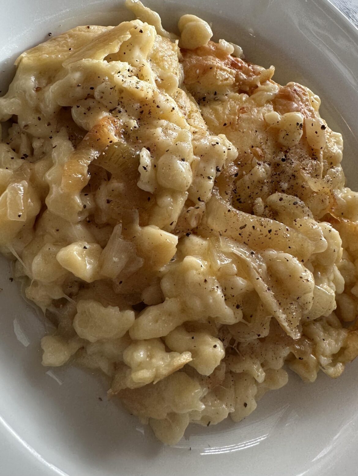 Homemade Käse Spätzle