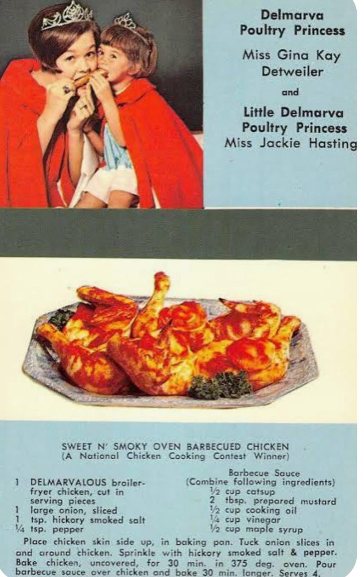 Oven BBQ Chicken 🐔