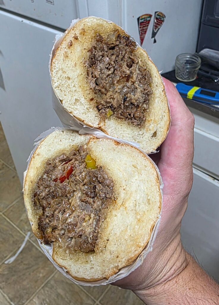 [Homemade] Classic Cheesesteak
