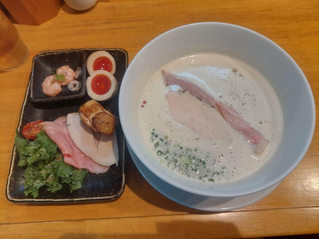 Chicken Paitan Ramen in Nagoya Chicken Paitan Ramen in Nagoya