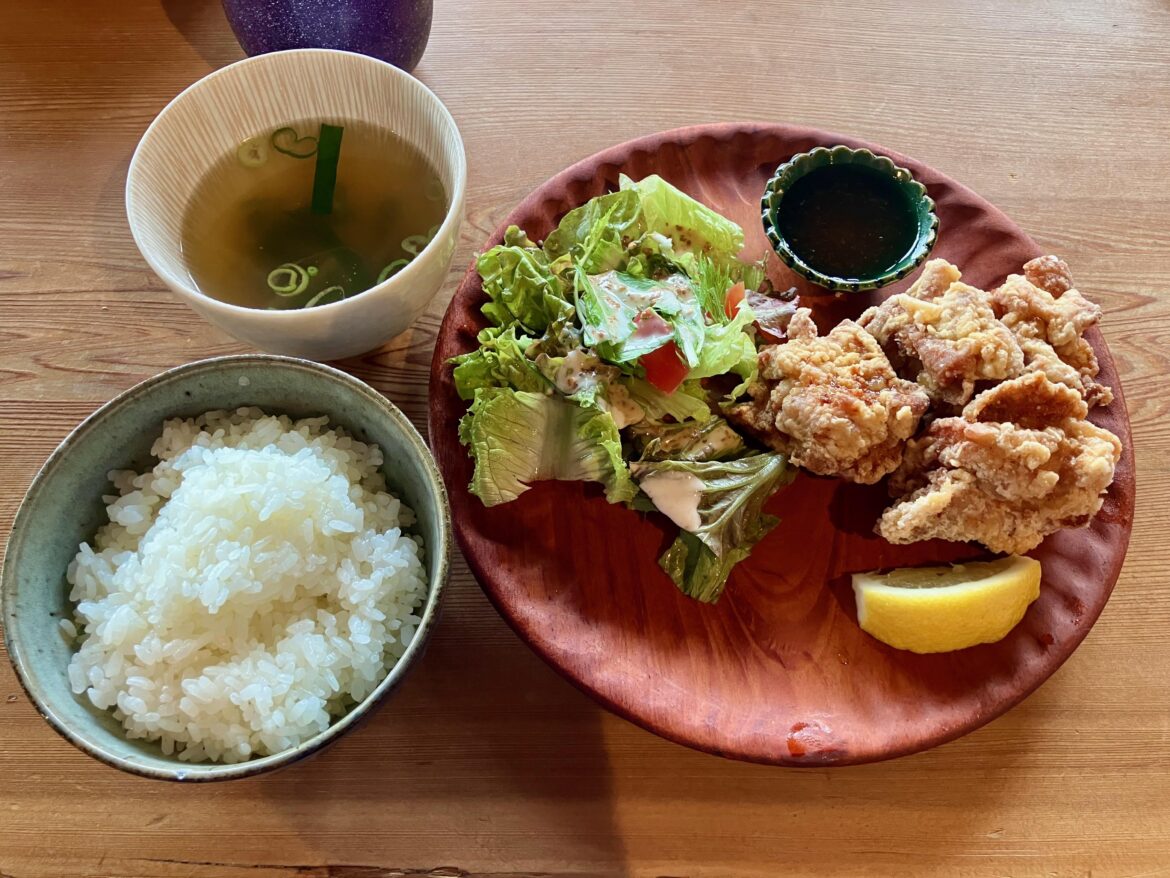 Lunch today was 1000 yen Daisen Karaage in Tottori prefecture Lunch today was 1000 yen Daisen Karaage in Tottori prefecture