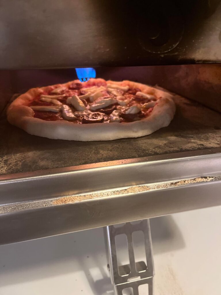 First time making Neapolitan pizza in Roccbox