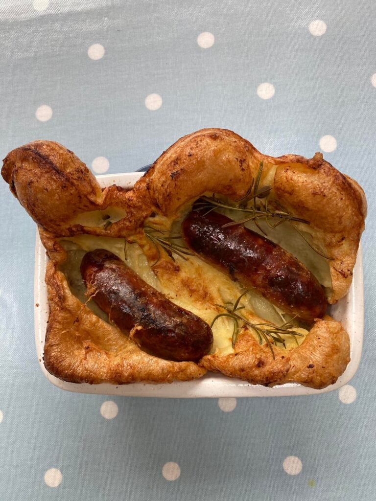 How’s my attempt at a keto toad in the hole?