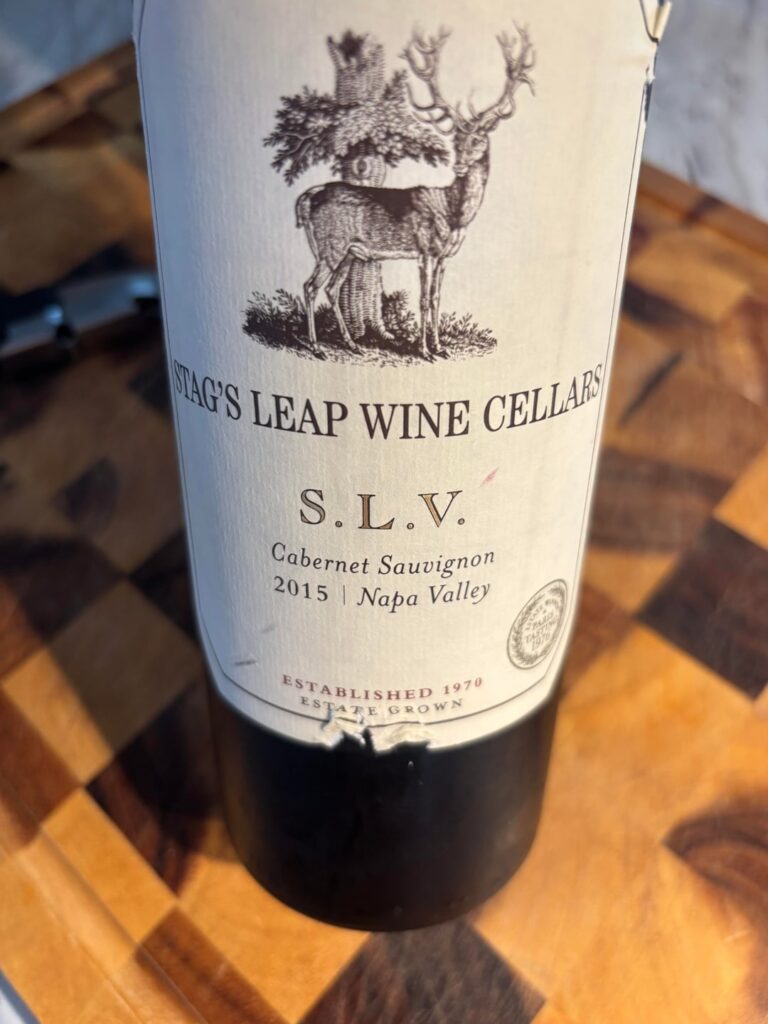 My choice for our 10-yr anniversary dinner with filet mignon. Seems appropriate!