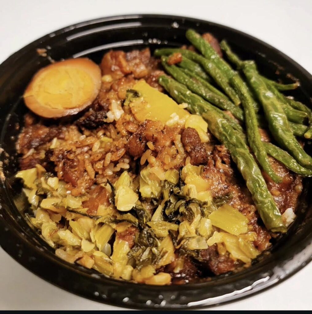 Taipei Cafe braised pork bowl
