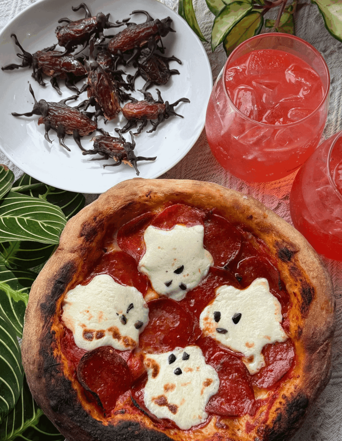 Pepperoni pizza for dinner tonight and cockroaches for dessert