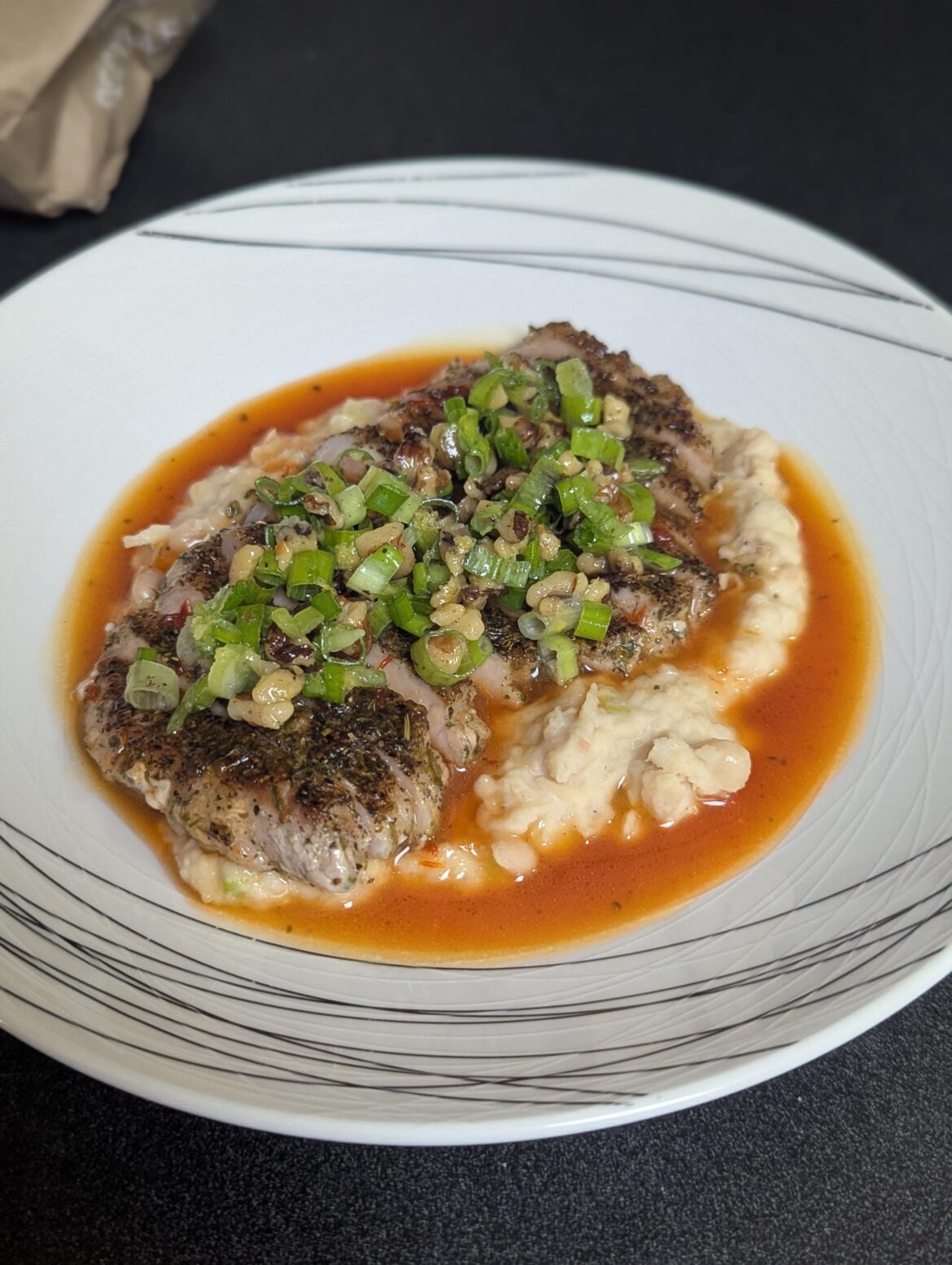 Herbed Pork Chops w/Walnut Gremolata