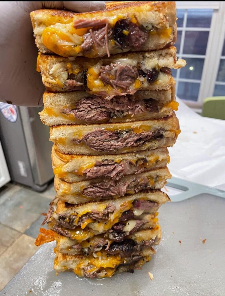Brisket Grilled Cheese