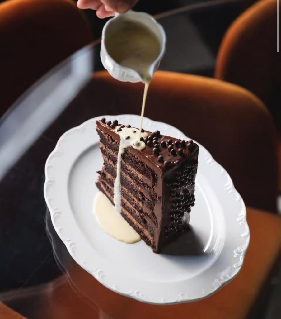 My wife’s chocolate cake