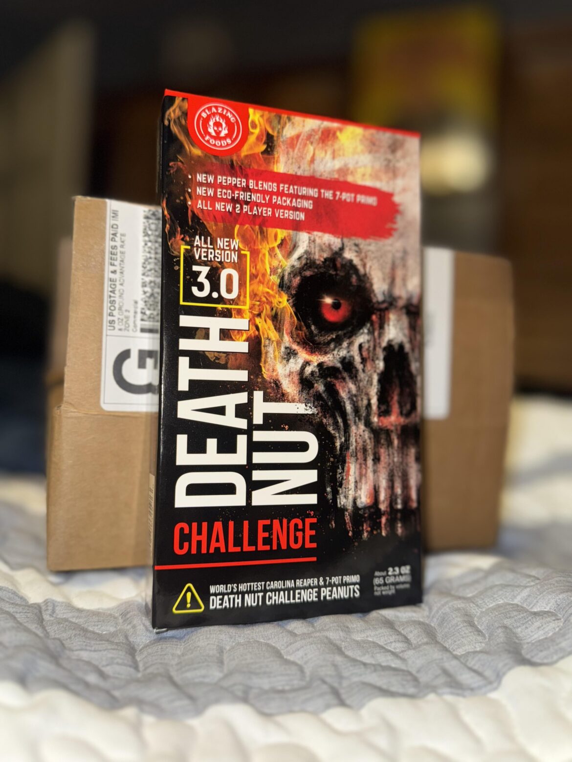 I’ve had this for a few weeks now and still haven’t tried them. I was thinking about eating them today but after doing research, I don’t think I’m going to. The hottest pepper is 2,000,000 scoville units I believe? And the last peanuts in this challenge is 16,000,000???? How is that even safe I’ve had this for a few weeks now and still haven’t tried them. I was thinking about eating them today but after doing research, I don’t think I’m going to. The hottest pepper is 2,000,000 scoville units I believe? And the last peanuts in this challenge is 16,000,000???? How is that even safe