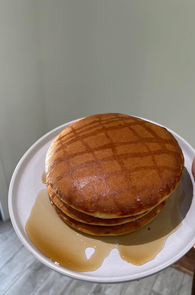Pancakes in the oven are a gamechanger Pancakes in the oven are a gamechanger