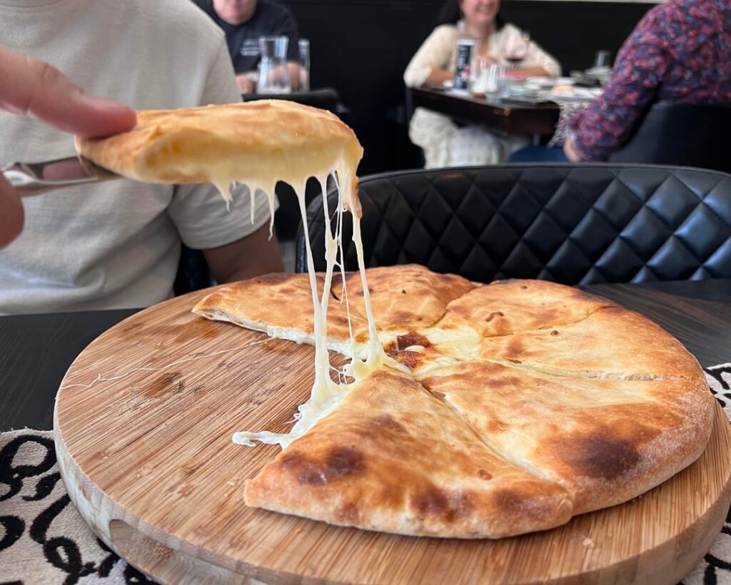 Imperuli and Khachapuri at Tamada Georgian Restaurant