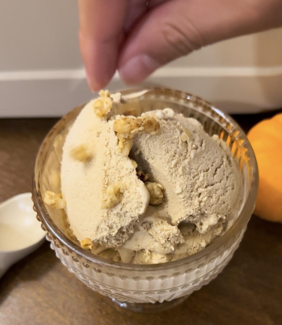 Trader Joes pumpkin spice cold brew ice cream