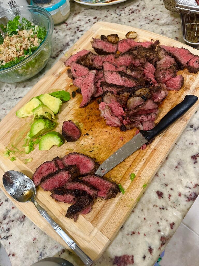 A few of our dinners this week + cute puppy photo included at the end :)