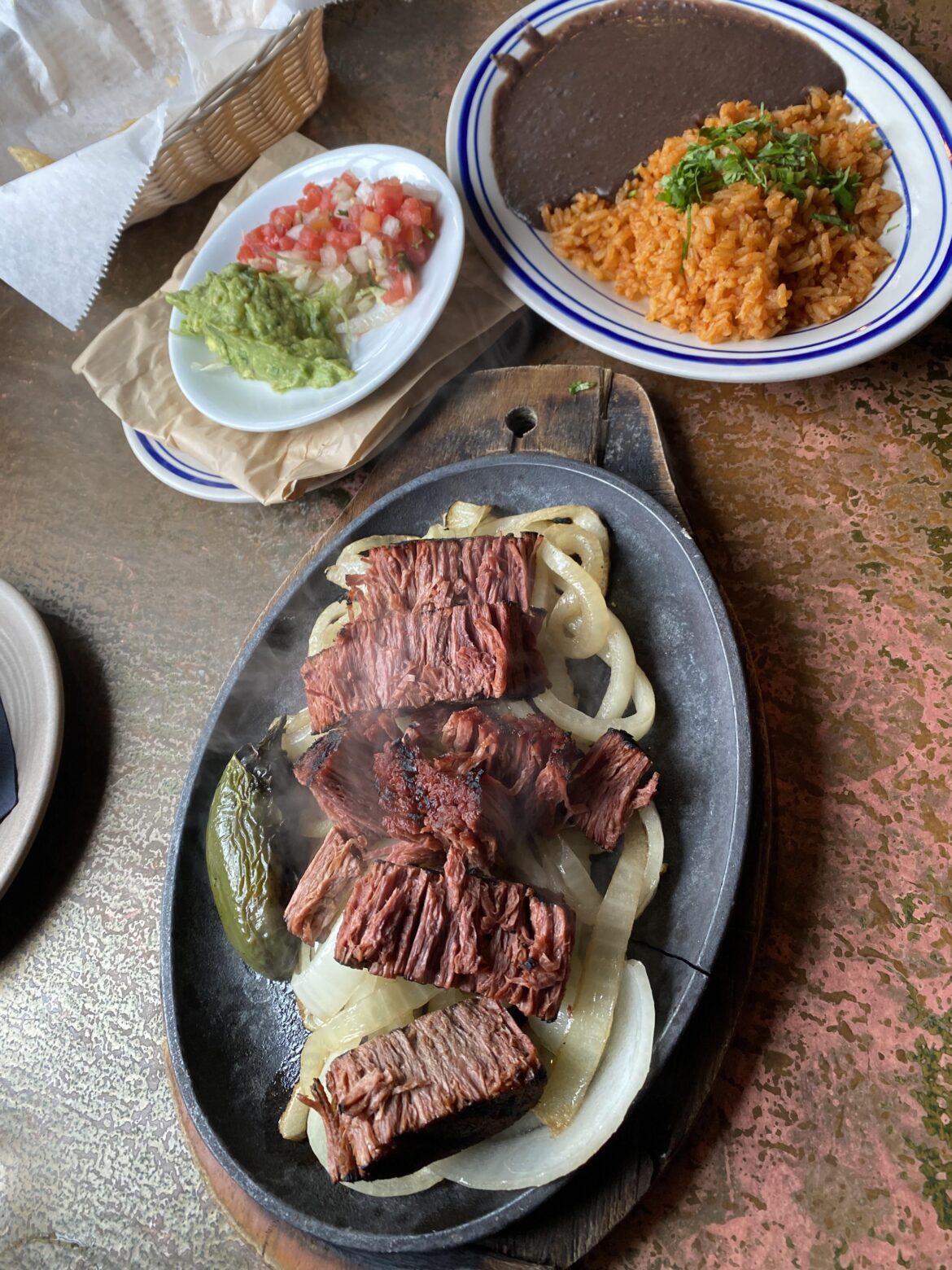 Steakless Fajitas