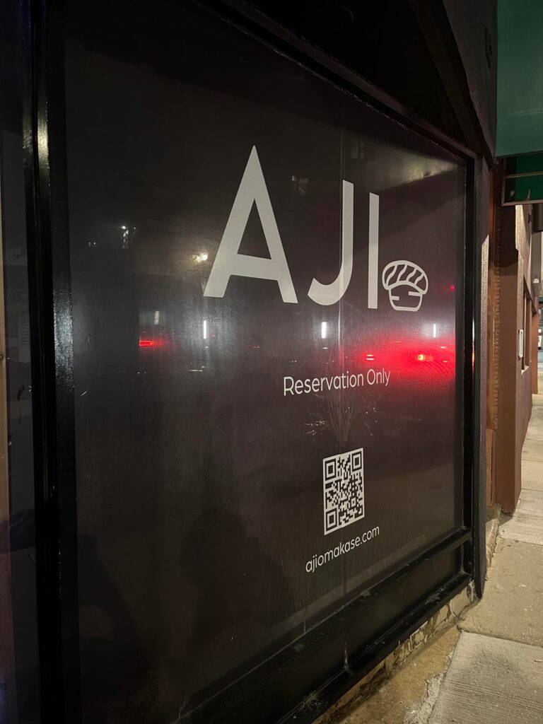 Husband and I went to Aji Omakase in Chicago for our one year wedding anniversary! We were absolutely blown away!