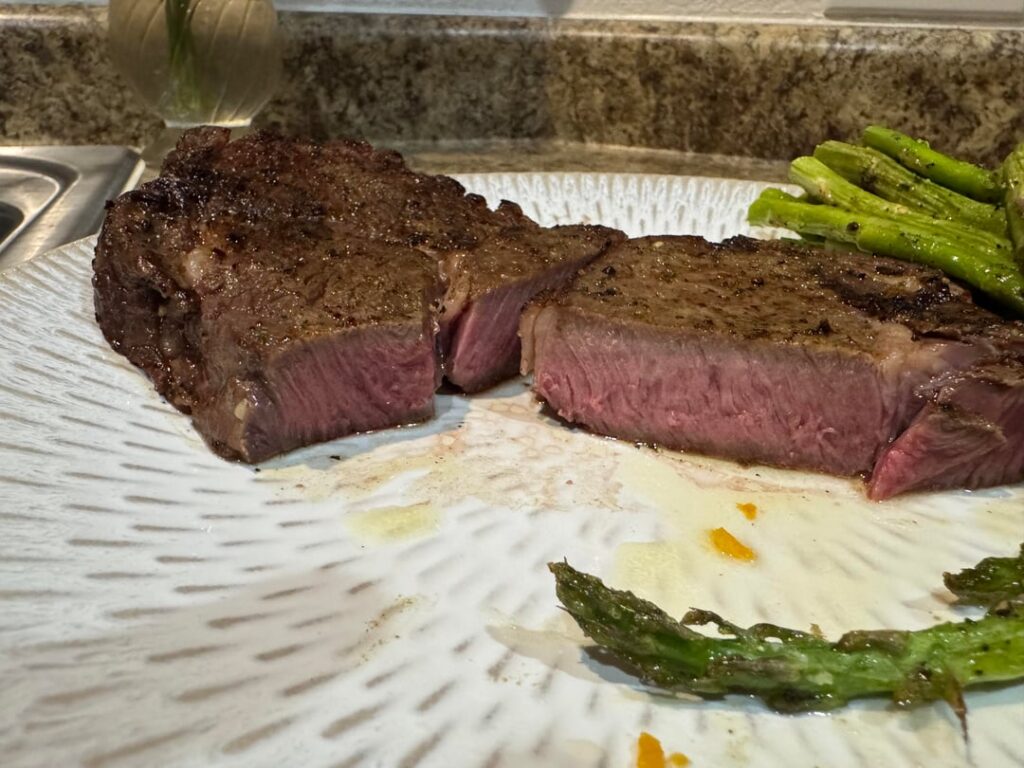 Anniversary steak meal!