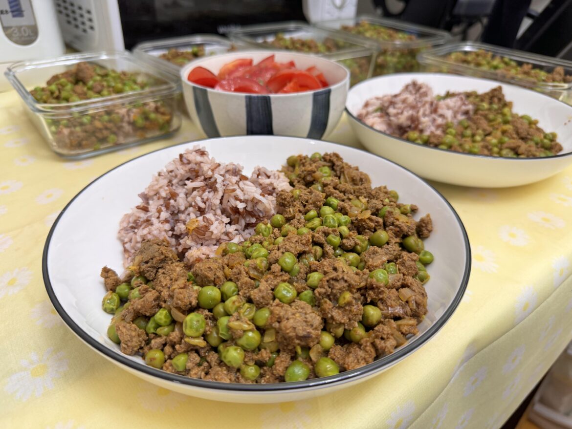 High Yield Meal Prep - Beef Keema Rice Bowls