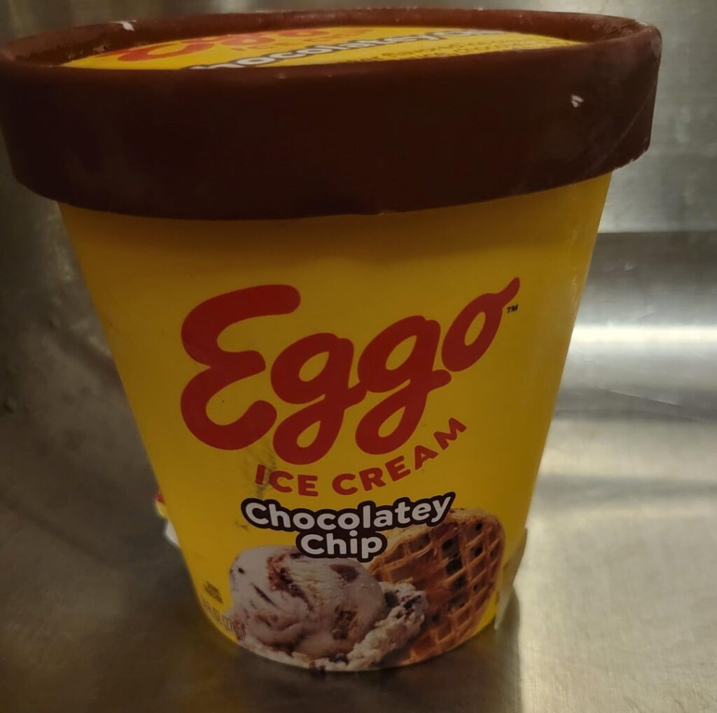Eggo chocolatey chip is surprisingly good