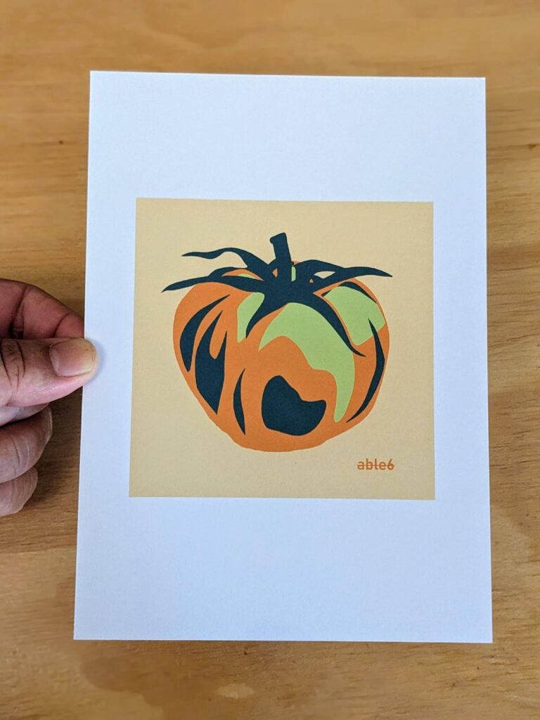 Heirloom tomato art prints I made. Which one is your favorite?